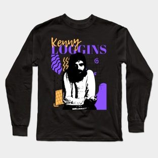 Kenny loggins 80s retro Long Sleeve T-Shirt